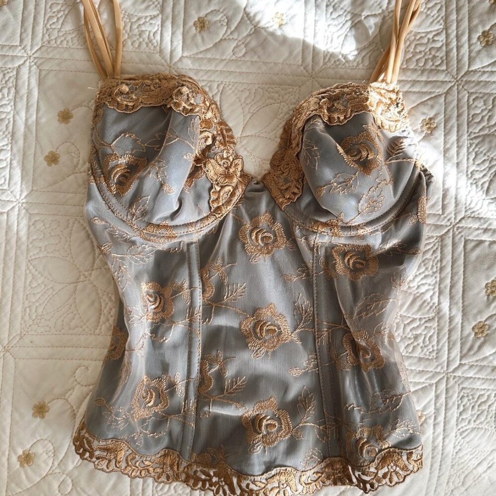 Y2K Victorias Secret Regal Princess Bustier